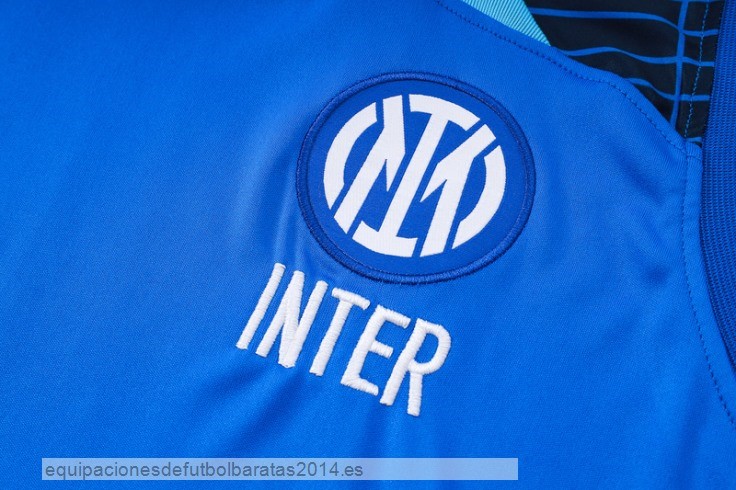 Nuevo Entrenamiento Sin Mangas Inter Milan 24/25 Azul Baratas